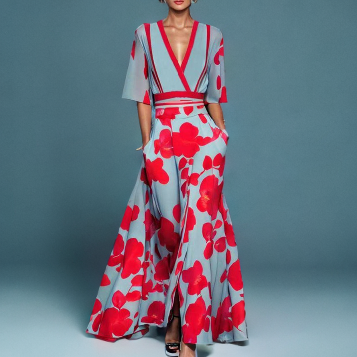 Alicia | Robe élégante à manches