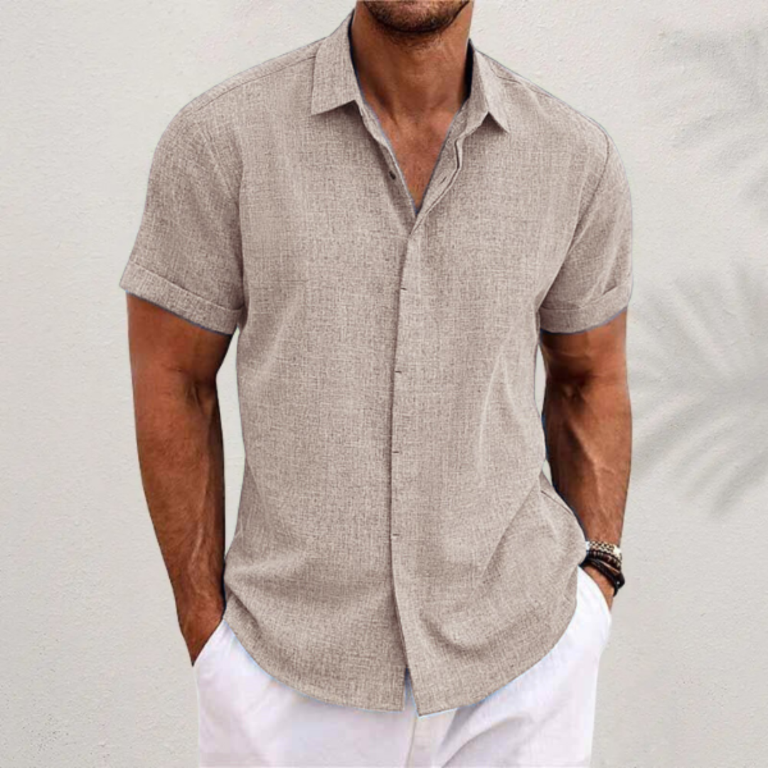 Chemise d’Été Respirante pour Homme | Élégance Intemporelle