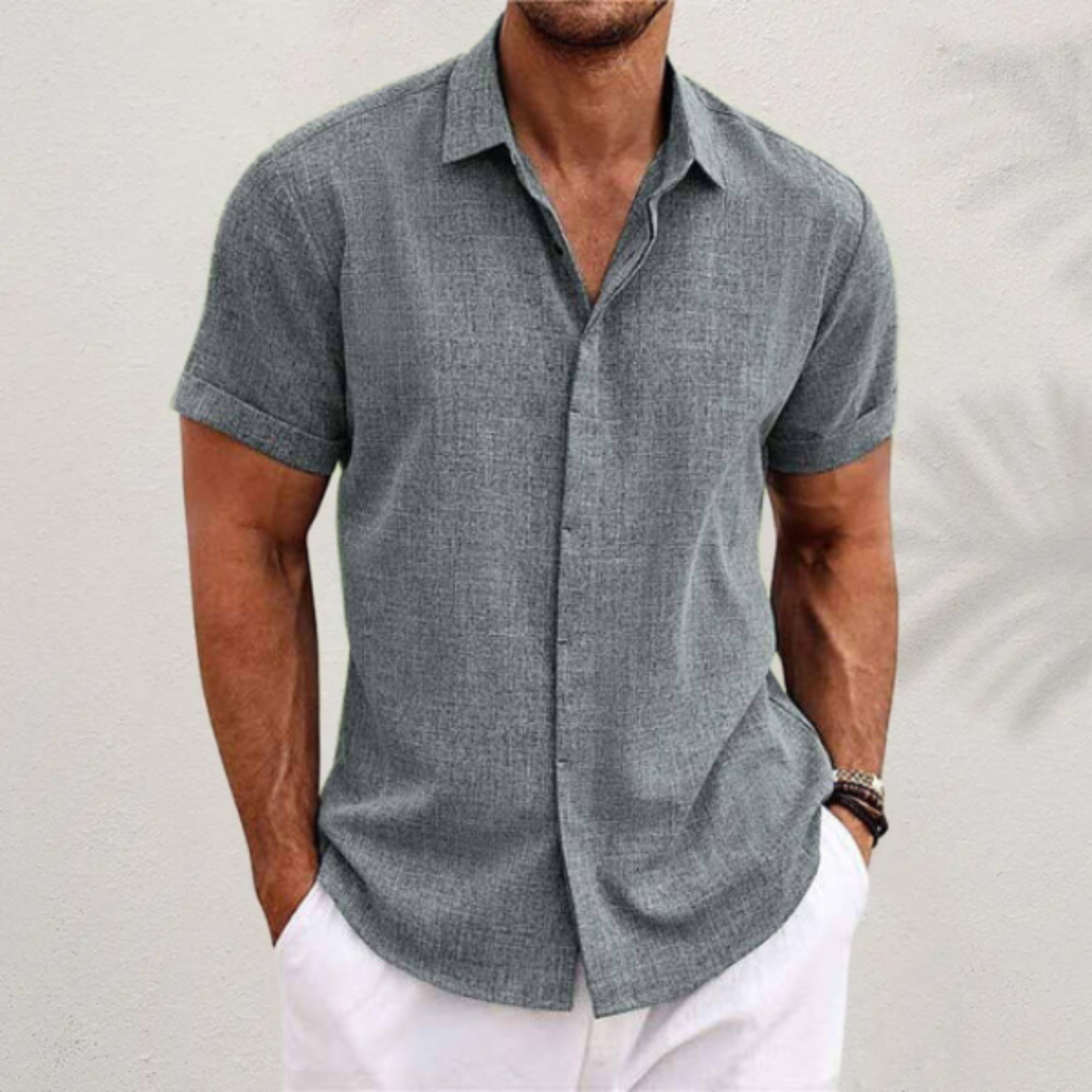 Chemise d’Été Respirante pour Homme | Élégance Intemporelle