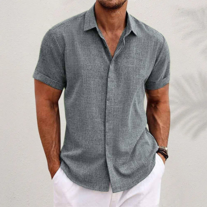 Chemise d’Été Respirante pour Homme | Élégance Intemporelle