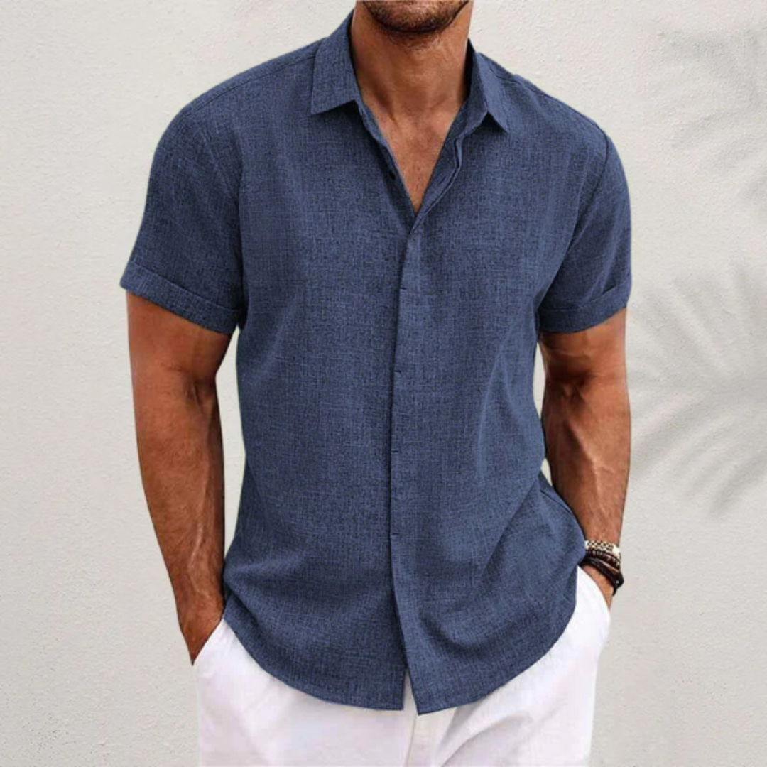 Chemise d’Été Respirante pour Homme | Élégance Intemporelle
