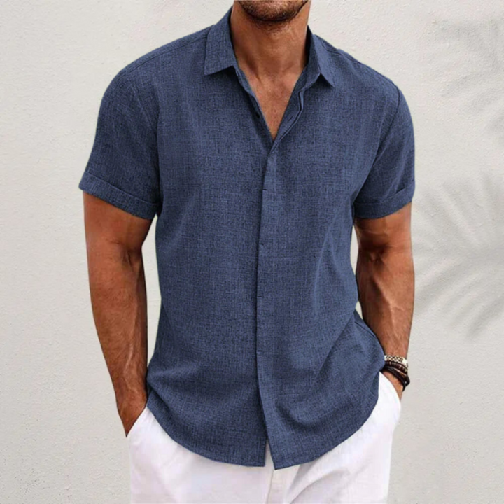 Chemise d’Été Respirante pour Homme | Élégance Intemporelle