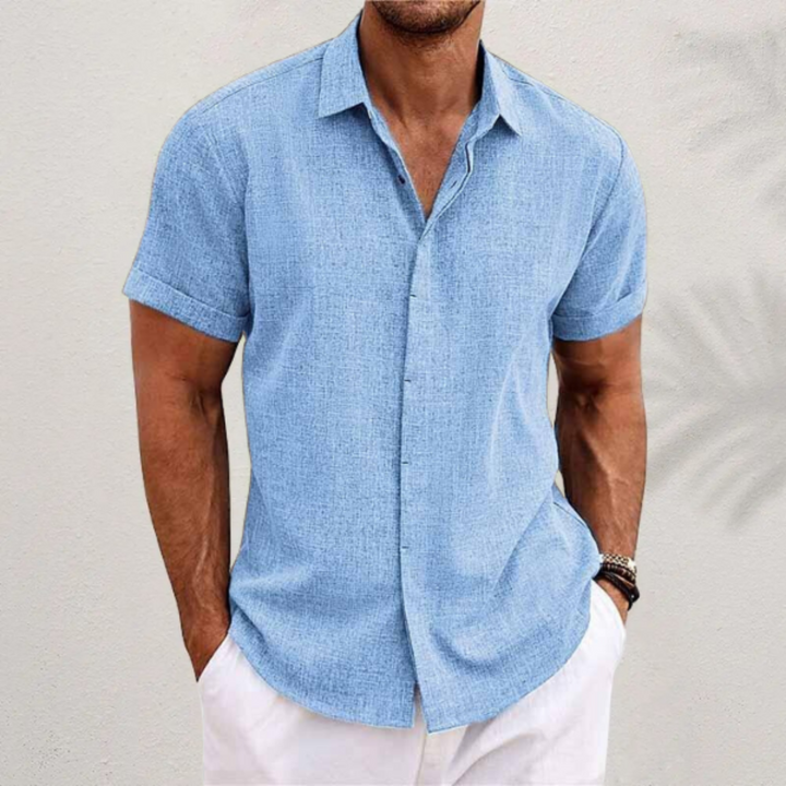 Chemise d’Été Respirante pour Homme | Élégance Intemporelle
