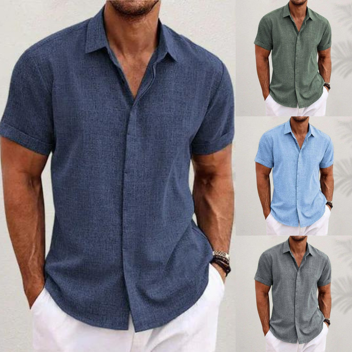 Chemise d’Été Respirante pour Homme | Élégance Intemporelle
