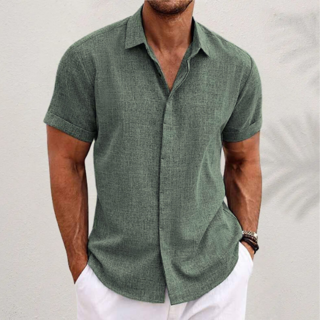 Chemise d’Été Respirante pour Homme | Élégance Intemporelle