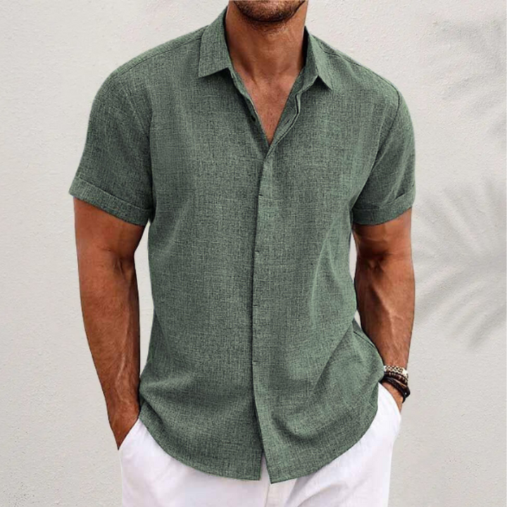 Chemise d’Été Respirante pour Homme | Élégance Intemporelle
