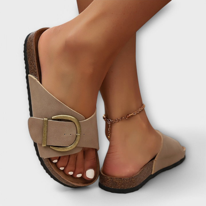Sandales Femme en Liège | Brides Réglables & Confort Léger