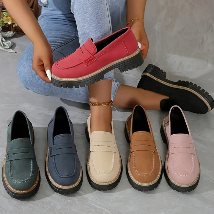 Mocassins Femme Confort Quotidien | Élégants & Faciles à Enfiler