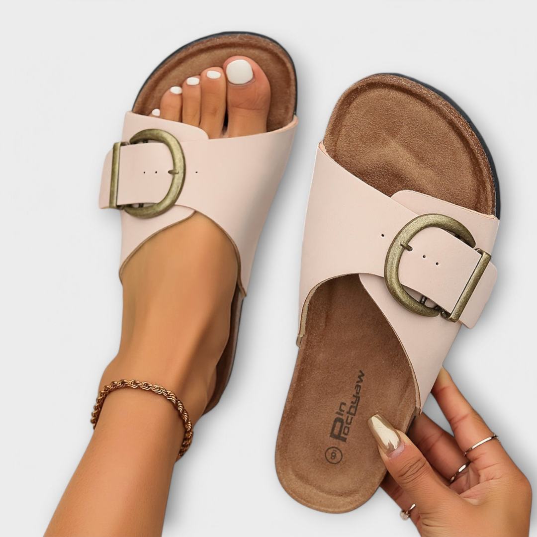 Sandales Femme en Liège | Brides Réglables & Confort Léger