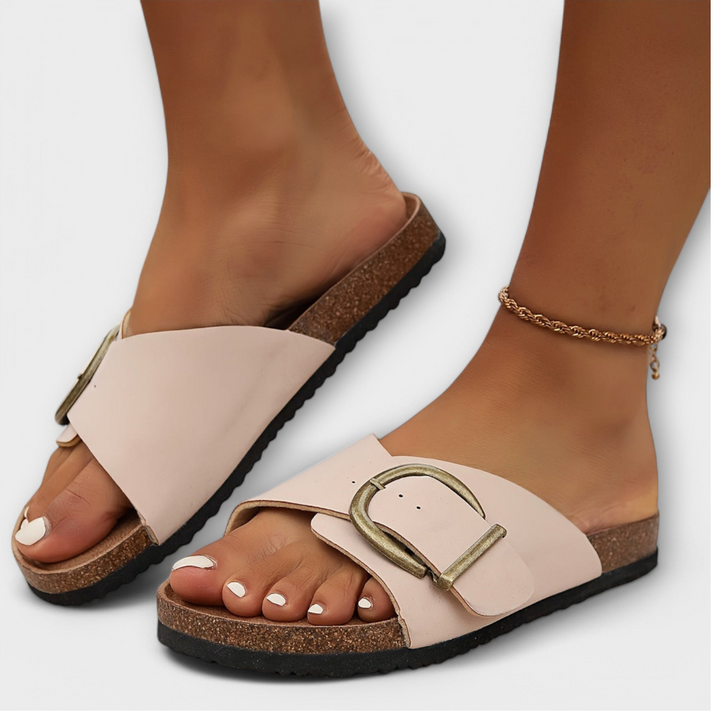 Sandales Femme en Liège | Brides Réglables & Confort Léger