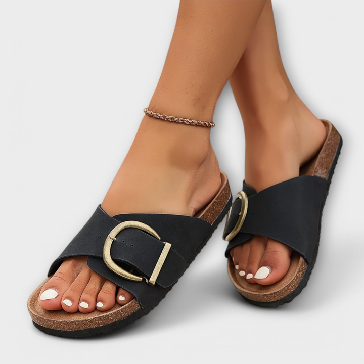 Sandales Femme en Liège | Brides Réglables & Confort Léger