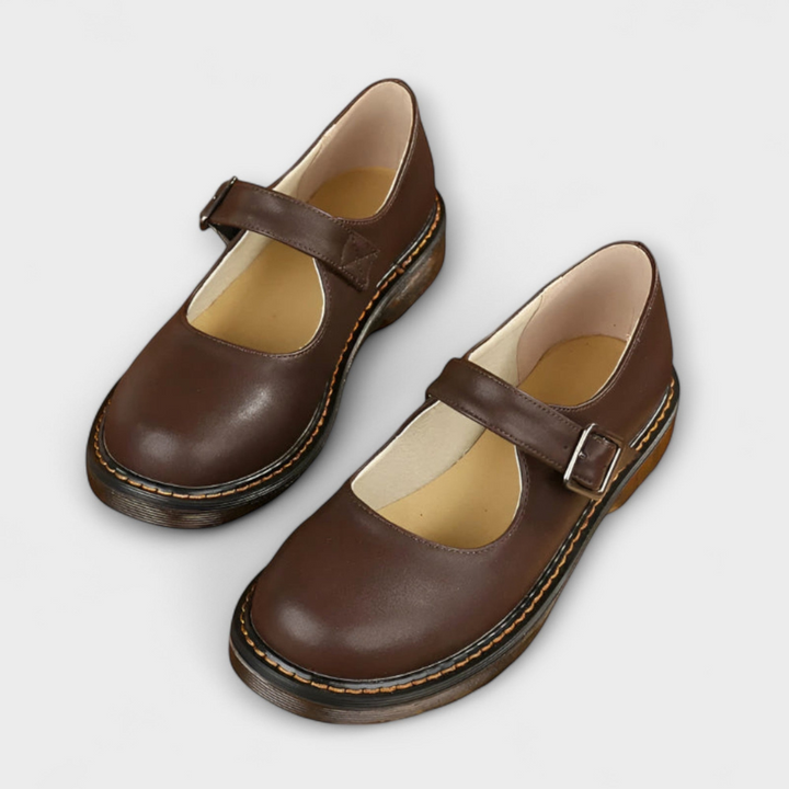 Women's Leather Mary Jane Shoes | Vintage Style &amp; Everyday Comfort