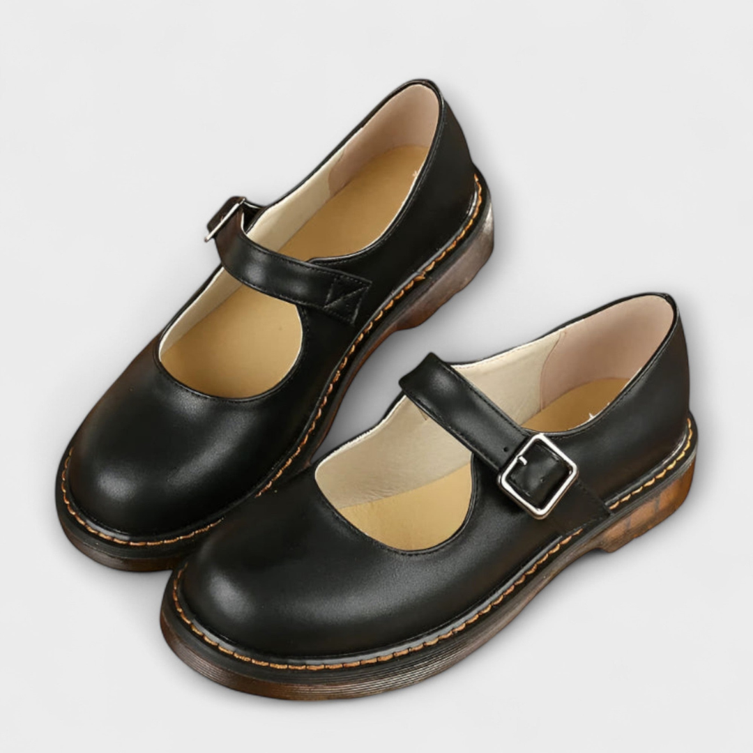 Women's Leather Mary Jane Shoes | Vintage Style &amp; Everyday Comfort
