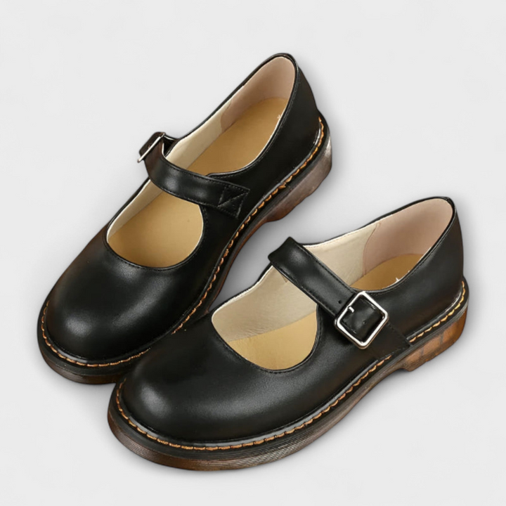 Women's Leather Mary Jane Shoes | Vintage Style &amp; Everyday Comfort