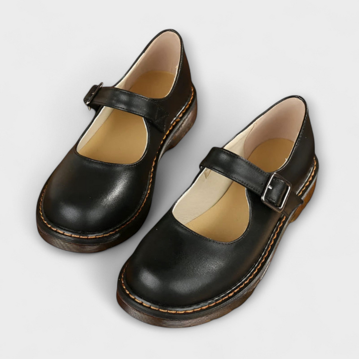 Women's Leather Mary Jane Shoes | Vintage Style &amp; Everyday Comfort