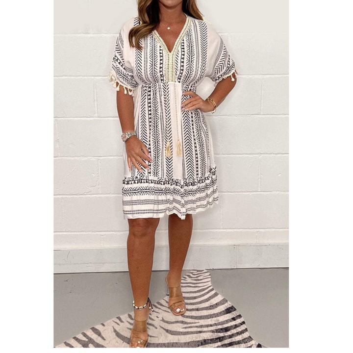Robe Femme Bohème d’Été | Légère & Imprimée