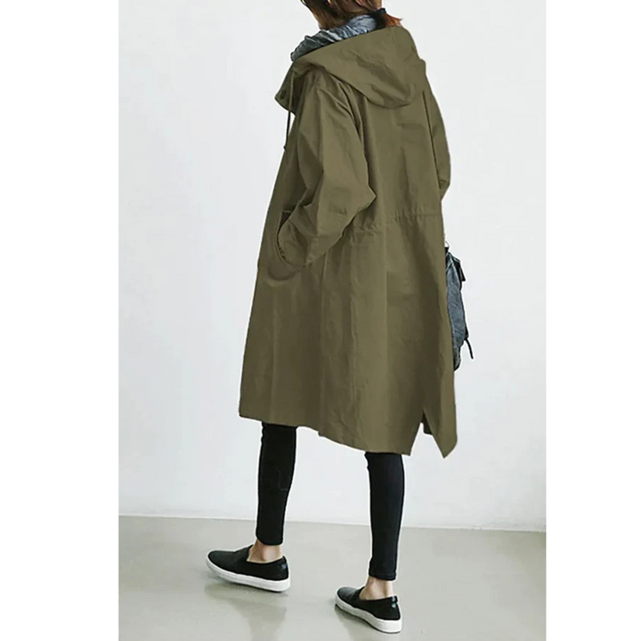 Imperméable Femme Élégant | Coupe-Vent & Résistant à l’Eau