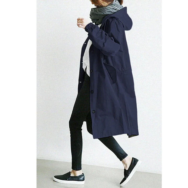 Imperméable Femme Élégant | Coupe-Vent & Résistant à l’Eau