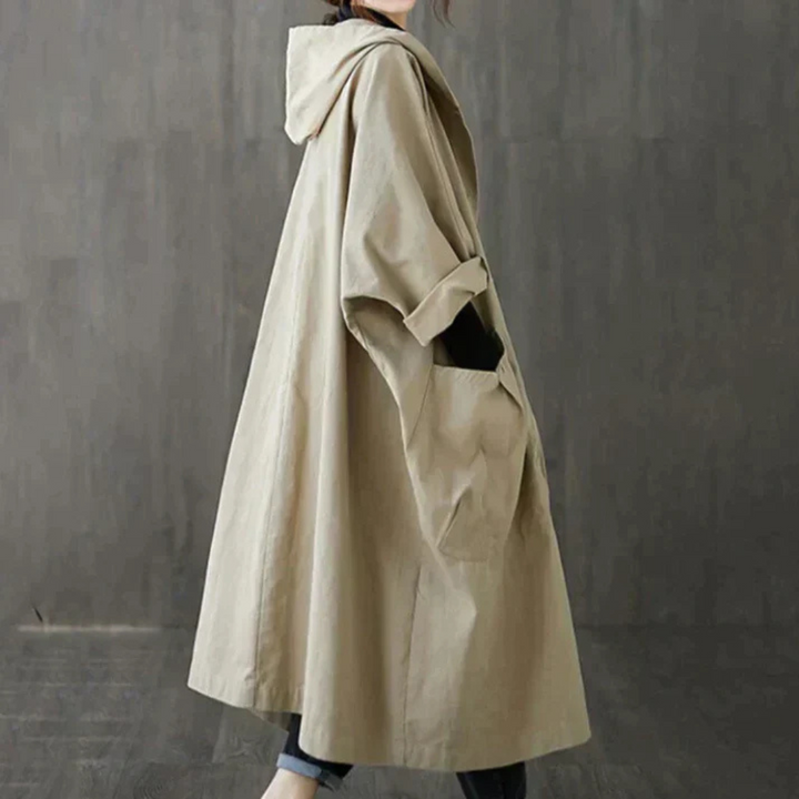 Manteau Long Femme Imperméable | Élégant & Coupe-Vent