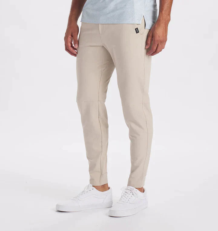 Pantalon décontracté extensible, coupe confortable
