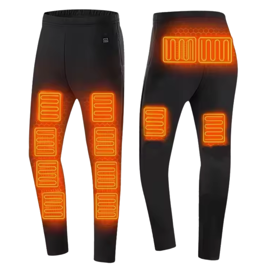 Ensemble de sous-vêtements chauffants - ThermoGrid - Alimentation USB - Couches thermiques