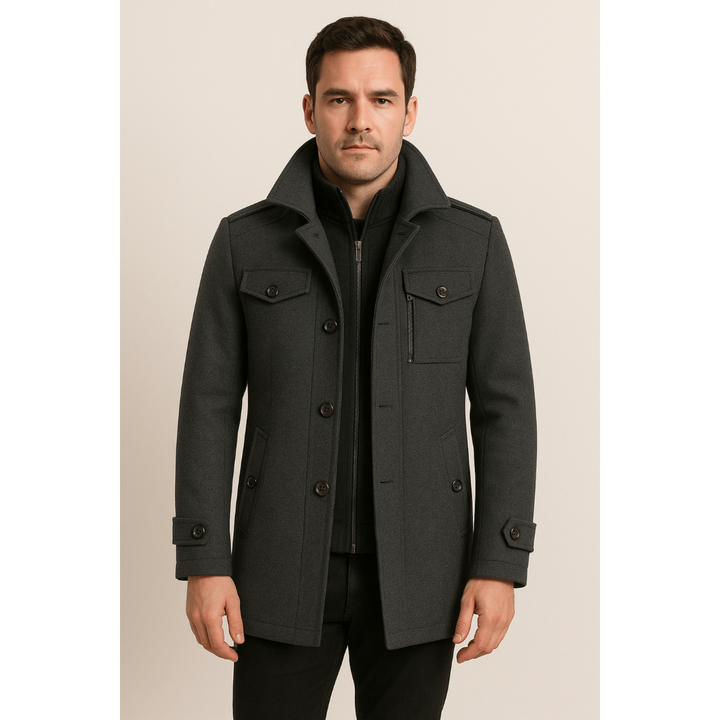 Manteau d’Hiver Structuré Xander | Élégant & Intemporel