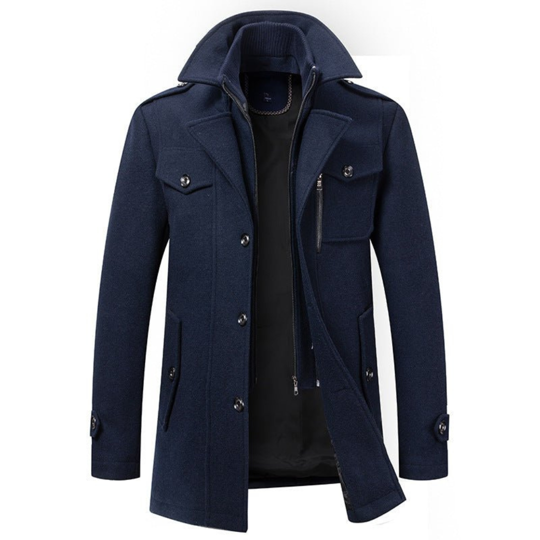 Manteau d’Hiver Structuré Xander | Élégant & Intemporel