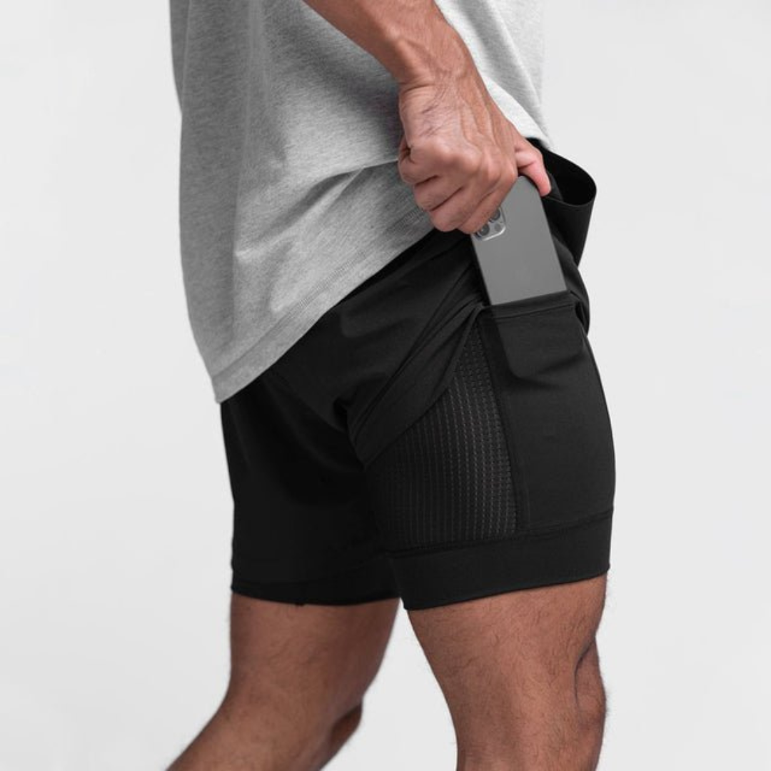 Short de Sport StaminaPro | Léger, Flexible, Prêt pour la Performance