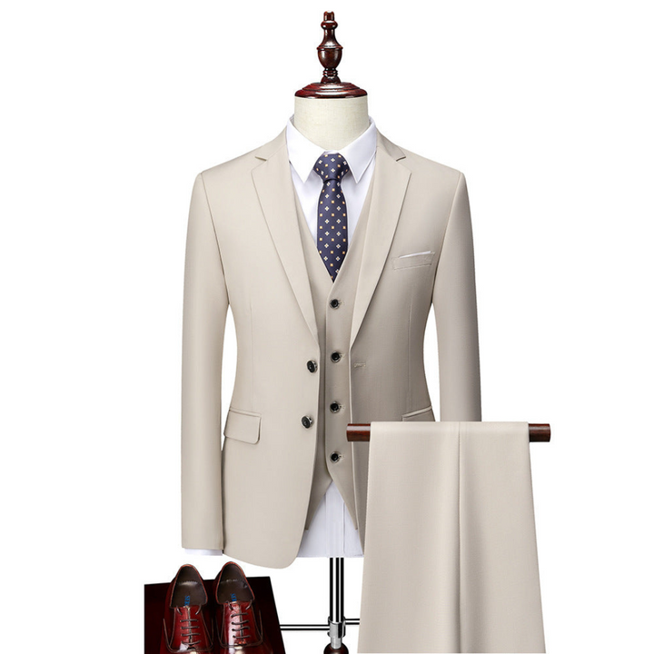 Ensemble Costume Homme 3 Pièces Été | Coupe Slim