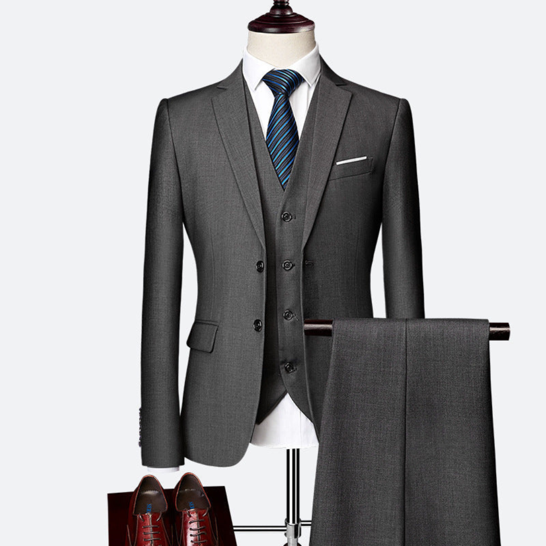 Ensemble Costume Homme 3 Pièces Été | Coupe Slim