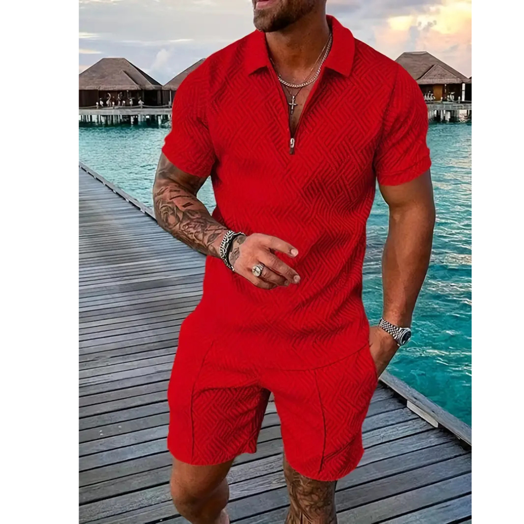 Ensemble Polo & Short Homme | Respirant & Décontracté