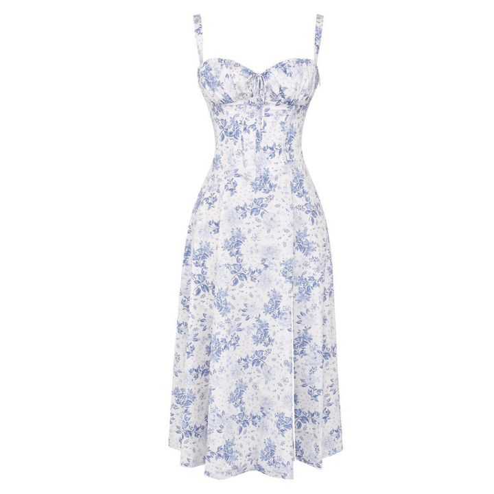 Robe Midi Kiana à Corset | Élégance et Silhouette Féminine