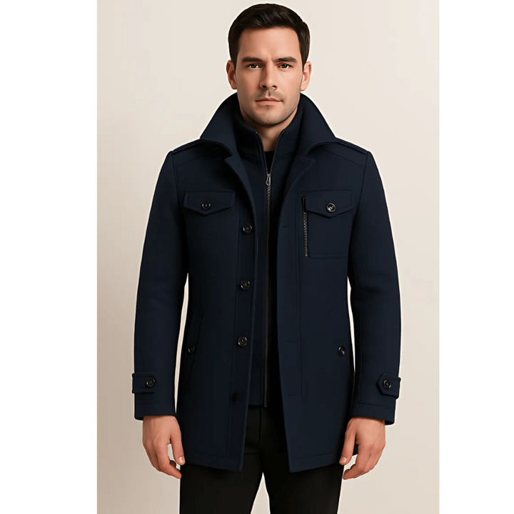 Manteau d’Hiver Structuré Xander | Élégant & Intemporel