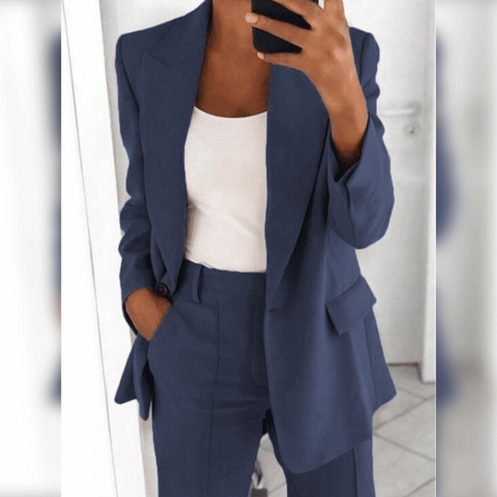 Elegant Women's 2 Piece Suit | Slim Fit