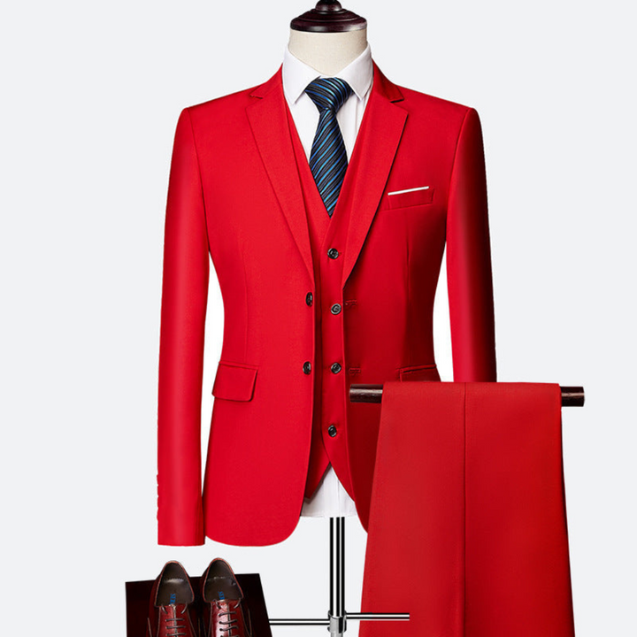 Ensemble Costume Homme 3 Pièces Été | Coupe Slim