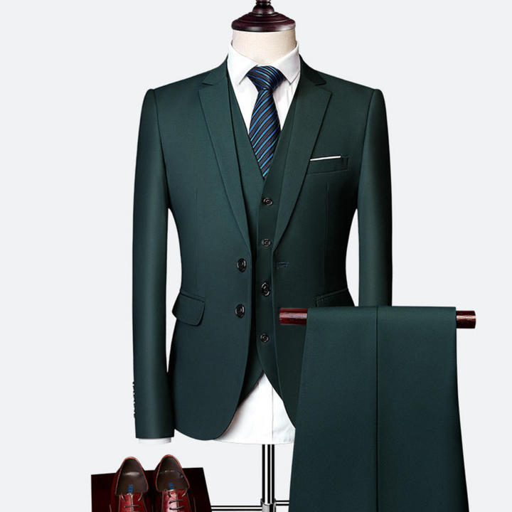 Ensemble Costume Homme 3 Pièces Été | Coupe Slim