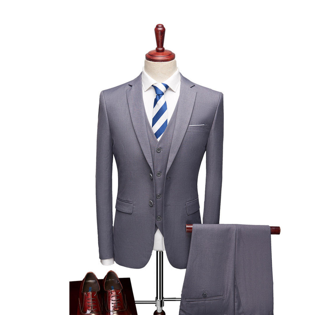 Ensemble Costume Homme 3 Pièces Été | Coupe Slim