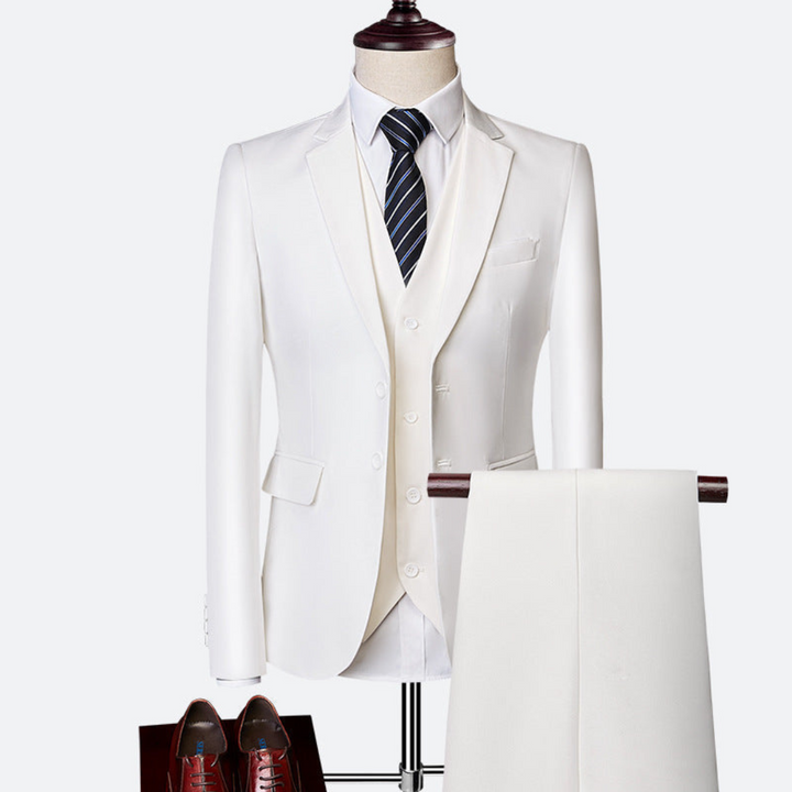Ensemble Costume Homme 3 Pièces Été | Coupe Slim