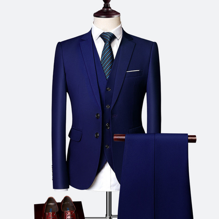 Ensemble Costume Homme 3 Pièces Été | Coupe Slim