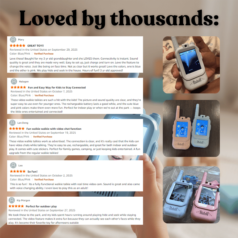 Talkies-Walkies Vidéo Pour Enfants