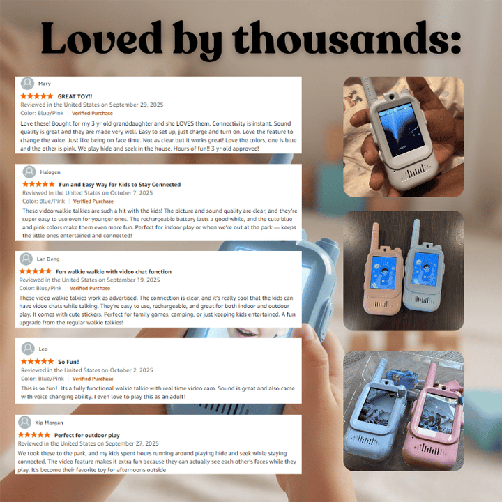 Talkies-Walkies Vidéo Pour Enfants
