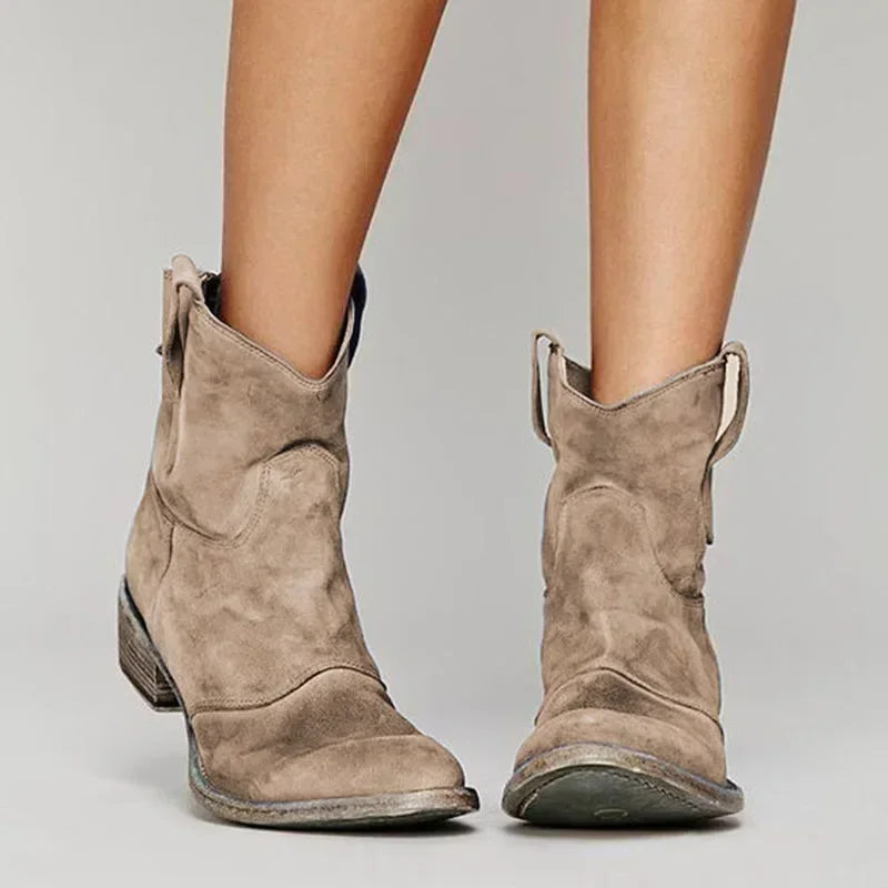 Bottines de cowboy, design élégant