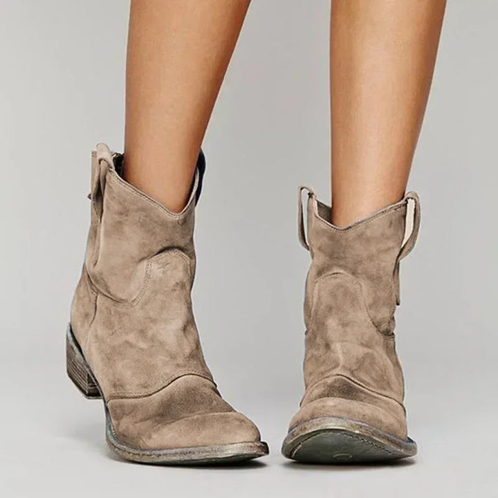 Bottines de cowboy, design élégant
