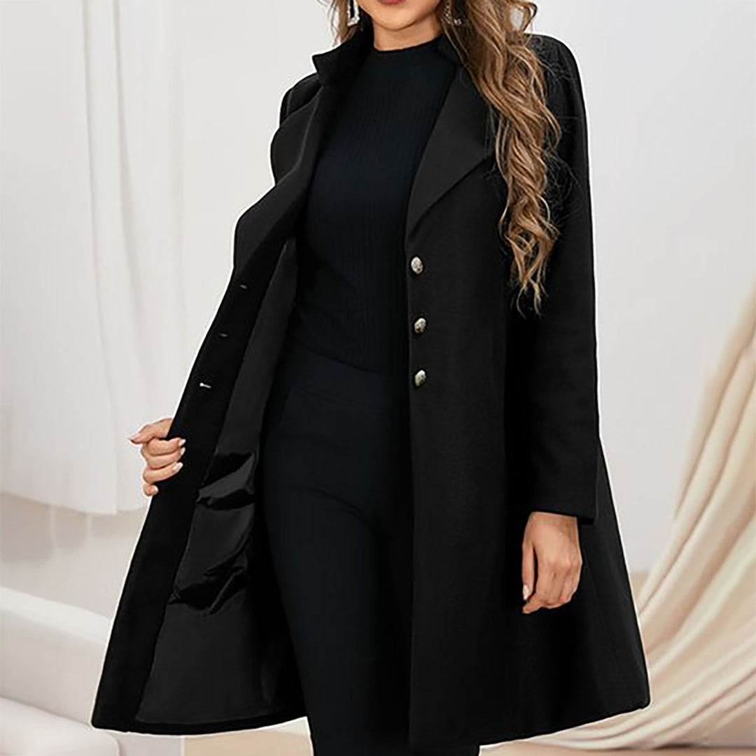 Manteau Élégant Cintré Pour Femmes | Finition Prestige