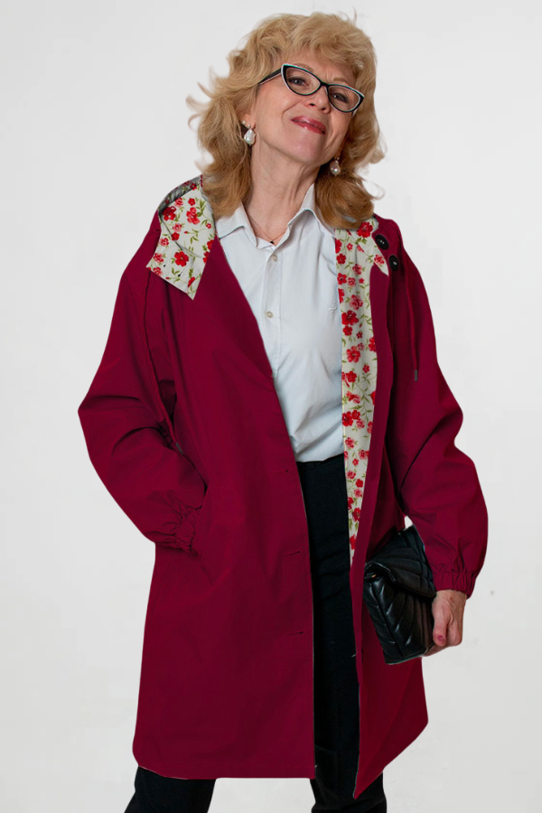 Coupe-Vent Oversize Pour Femme | Résistant À L’Eau