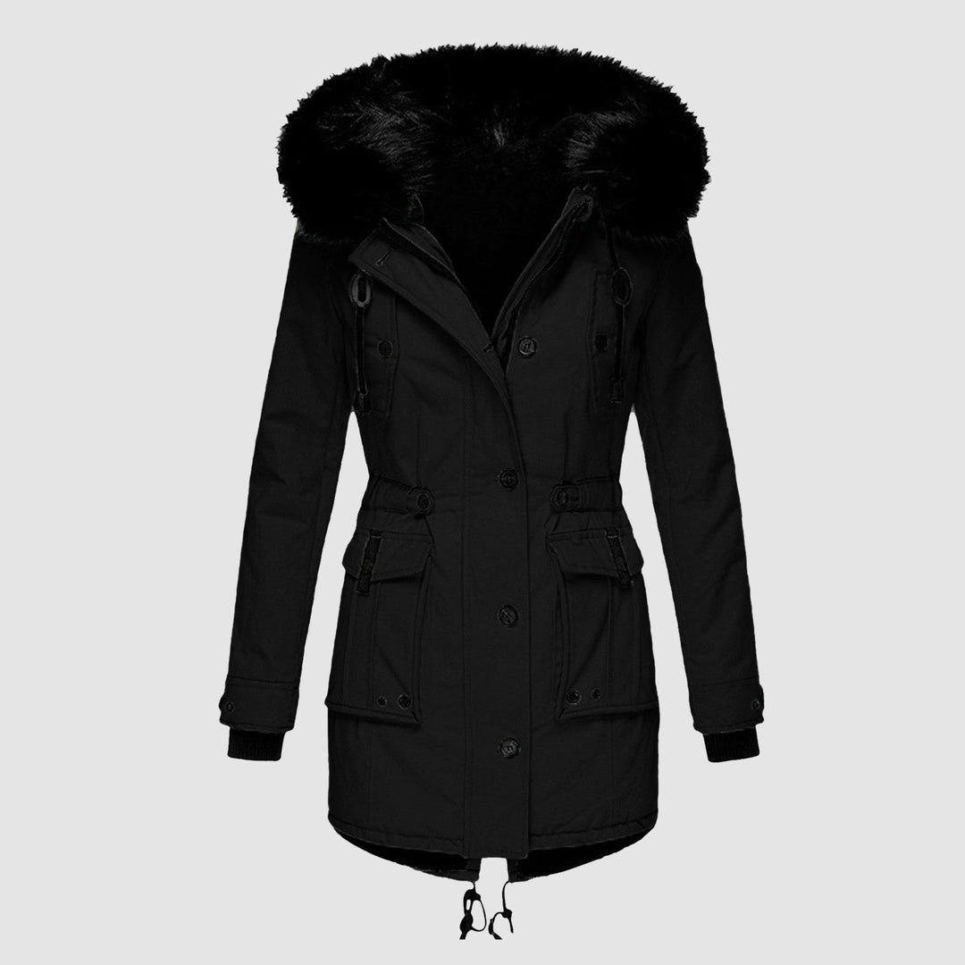 Parka Élégant Coupe-Vent pour Femme | Long