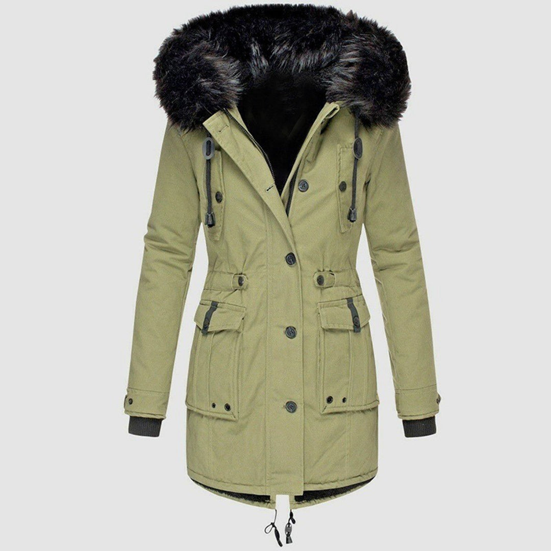 Parka Élégant Coupe-Vent pour Femme | Long