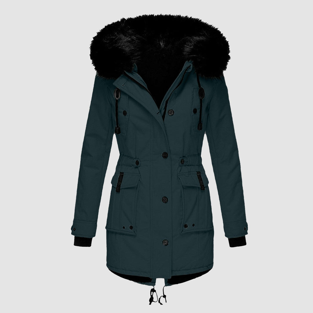 Parka Élégant Coupe-Vent pour Femme | Long