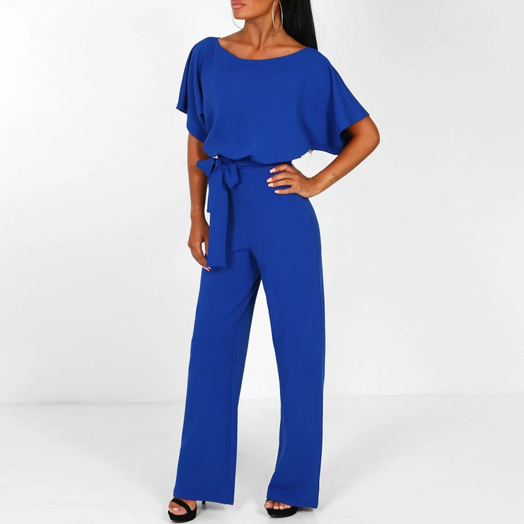 Combinaison Élégante Slim pour Femme | Bleu Foncé