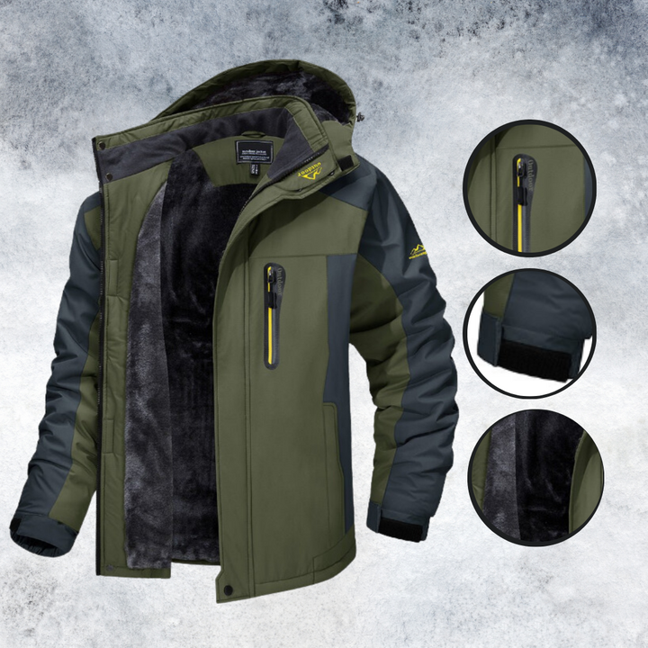 This functional windbreaker for men | Durable outdoor